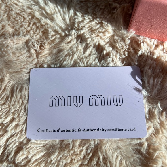 Miu Miu Sunglasses with Box - Picture 7 of 8